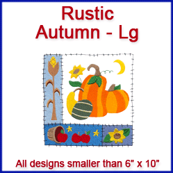 A Rustic Autumn Stitches Design Pack