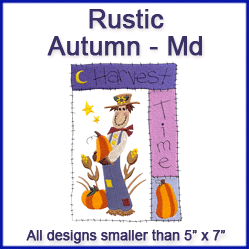 A Rustic Autumn Stitches Design Pack