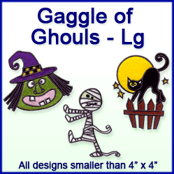 A Gaggle of Ghouls Design Pack