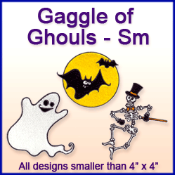 A Gaggle of Ghouls Design Pack