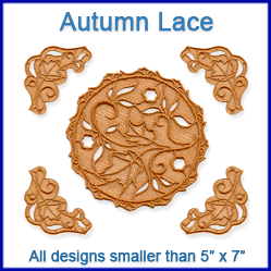 A Autumn (Lace) Design Pack
