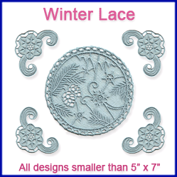 A Winter (Lace) Design Pack