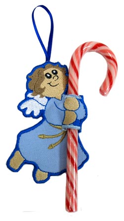 Angel Candy Cane Holder (In-the-Hoop)