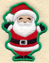 Santa Claus Magnet (In-the-Hoop)