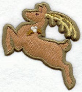 Leaping Reindeer Magnet (In-the-Hoop)
