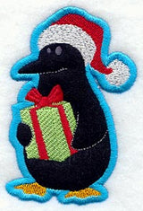 Frosty Penguin Magnet (In-the-Hoop)