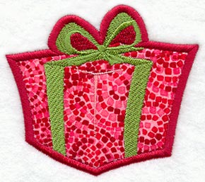 Christmas Gift Magnet (In-the-Hoop)