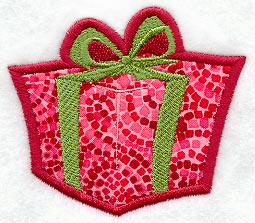 Christmas Gift Magnet (In-the-Hoop)