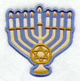 Menorah Magnet (In-the-Hoop)