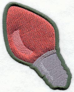 Christmas Light Magnet (In-the-Hoop)