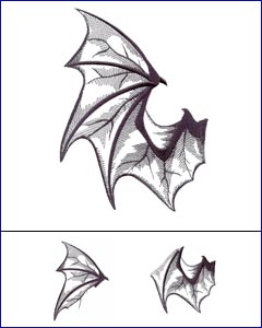 Bat Wings - Left