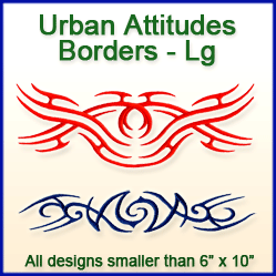 A Urban Attitudes Borders Design Pack