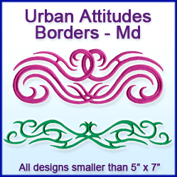 A Urban Attitudes Borders Design Pack