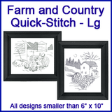 A Farm and Country Quick-Stitch Design Pack