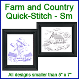 A Farm and Country Quick-Stitch Design Pack