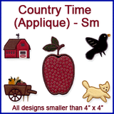 A Country Time (Applique) Design Pack