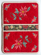 Poinsettia Pot Holder (In-the-Hoop)