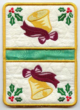 Christmas Bells Pot Holder (In-the-Hoop)