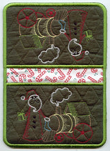 Christmas Morning Toys Pot Holder (In-the-Hoop)