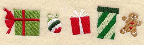Christmas Gifts Border (Split)