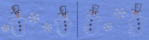 Joyful Snowmen Border (Vintage)