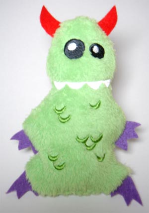 Xavier Monster Stuffie (In-the-Hoop)