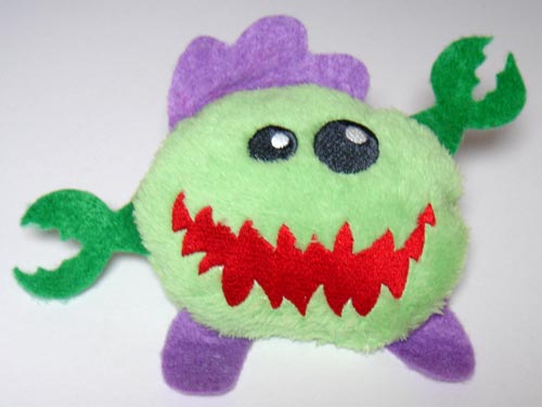 Ollie Monster Stuffie (In-the-Hoop)