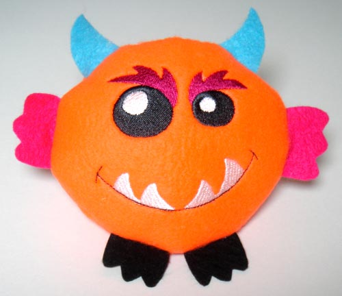 Hank Monster Stuffie (In-the-Hoop)