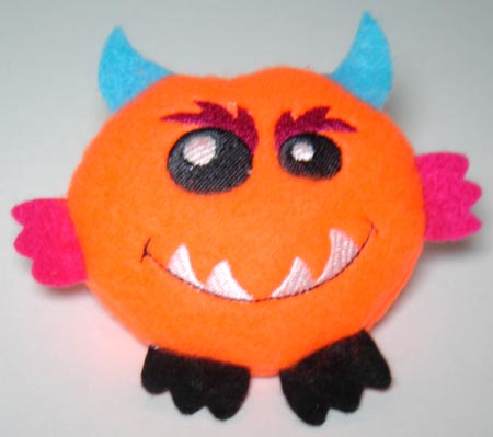 Hank Monster Stuffie (In-the-Hoop)