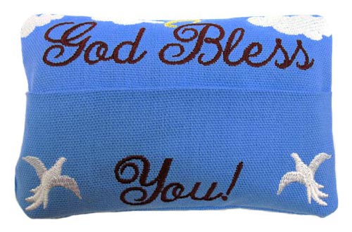 God Bless You! Tissue Holder (In-the-Hoop)