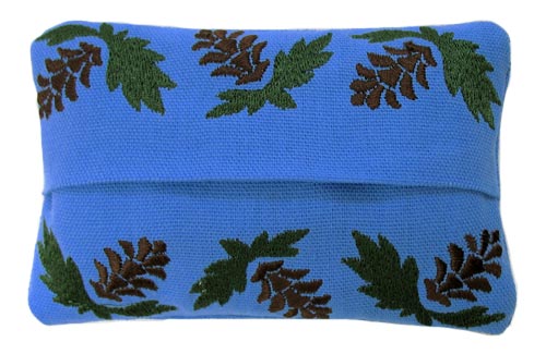 Tumbling Pinecone Sprigs Tissue Holder (In-the-Hoop)