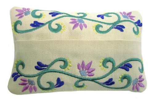 Jacobean Winding Vine Tissue Holder (In-the-Hoop)