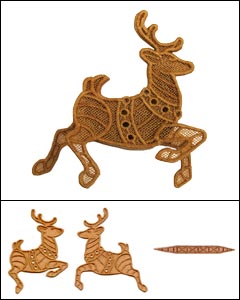 Reindeer 3 (Lace)