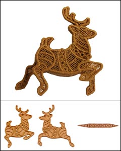 Reindeer 3 (Lace)