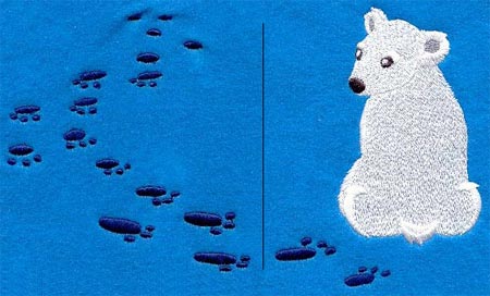 Follow the Polar Bear - Placket Pals