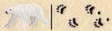 Polar Bear and Tracks