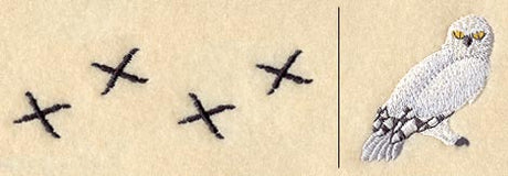 Snowy Owl and Tracks