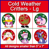 A Cold Weather Critters Design Pack