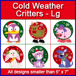 A Cold Weather Critters Design Pack