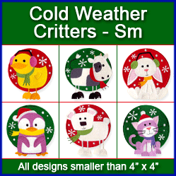 A Cold Weather Critters Design Pack