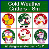 A Cold Weather Critters Design Pack