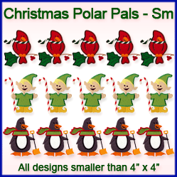 A Christmas Polar Pals Design Pack