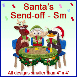 A Santa's Send-off Design Pack