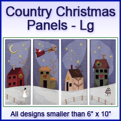 A Country Christmas Panels Design Pack