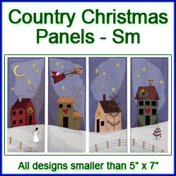 A Country Christmas Panels Design Pack