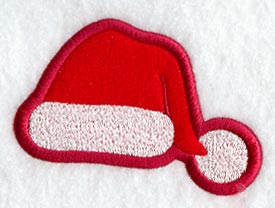 Santa Hat - Magnet (In-the-Hoop)