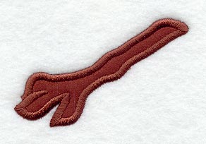 Snowman Arm (Left) - Magnet (In-the-Hoop)