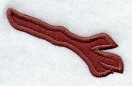 Snowman Arm (Right) - Magnet (In-the-Hoop)