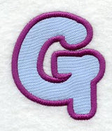 Dot Refrigerator Magnet Letter G  - 4 inch (In-the-Hoop)