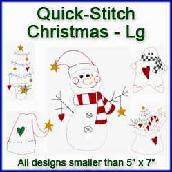 A Quick-Stitch Christmas Design Pack